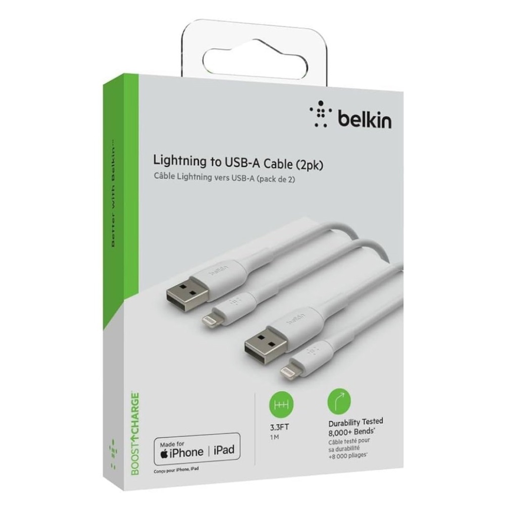 Boost Charge Lightning Cable for IPhone 3.3 ft